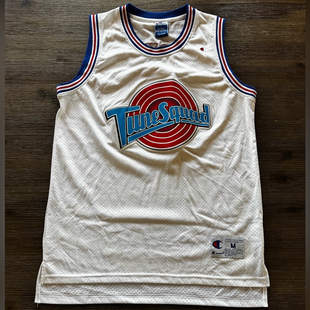 Euc Champion Looney Tunes Tune Squad D. Duck 2 Jersey - Men’s Size Medium